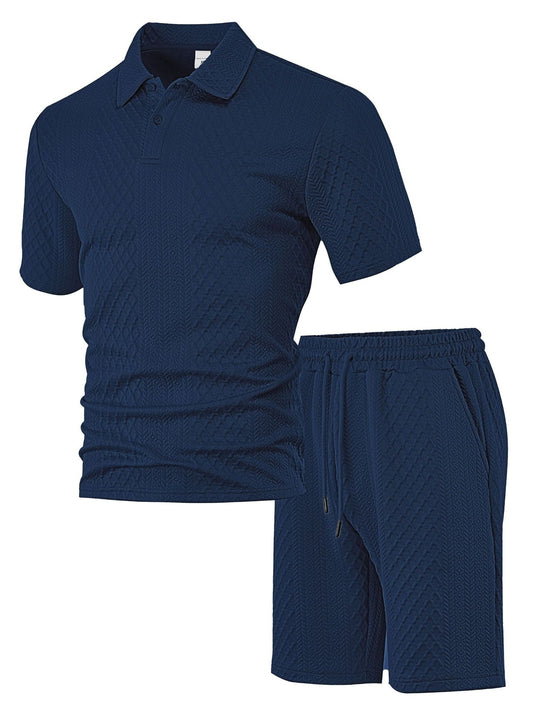 Men's Casual Thin Short Sleeve Suit