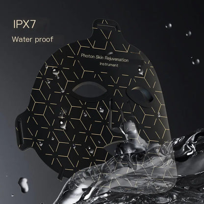 Portable Red Light Silicone LED Facial Mask