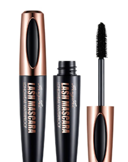 4D Silk Fiber Waterproof Mascara for Length and Curl