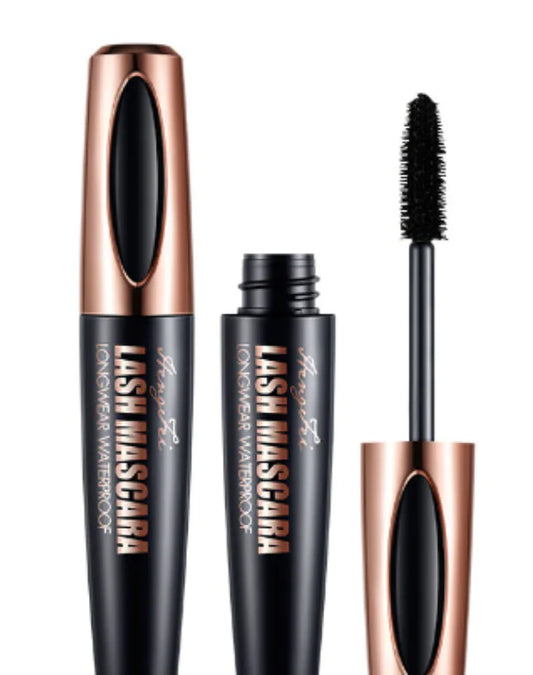 4D Silk Fiber Waterproof Mascara for Length and Curl