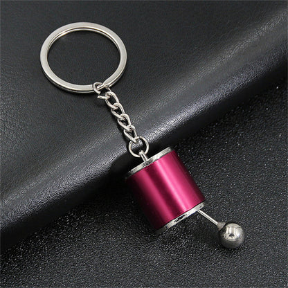 Gear Shift Key Chain for Car Modification - Metal Pendant