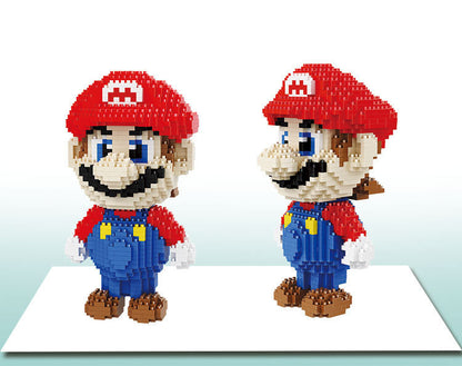 DIY Cartoon Building Blocks - Educational Toy Set