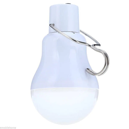 Solar Rechargeable LED Light Bulb for Camping