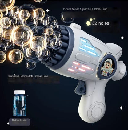 Children's Electric Bubble Machine with 29-32 Holes