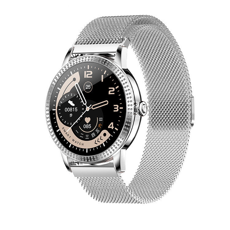 Smartwatch with Heart Rate & Blood Pressure Monitoring