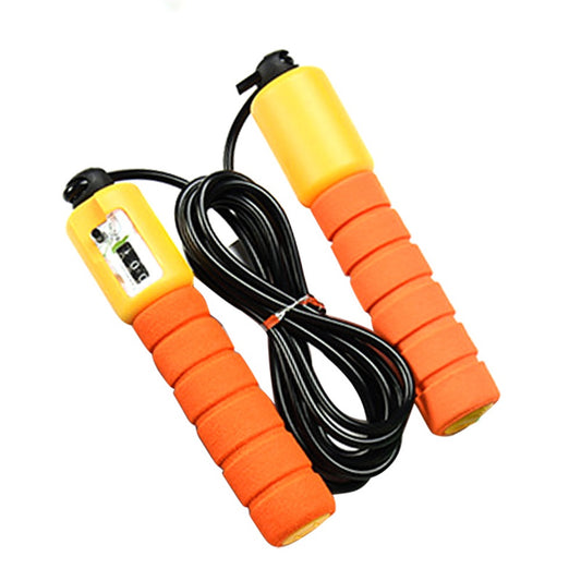 Sponge Handle Jump Rope with Calorie Counter for All