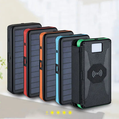 20000mAh Waterproof Magnetic Solar Power Bank