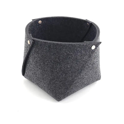 Felt Storage Basket for Desk and Nightstand