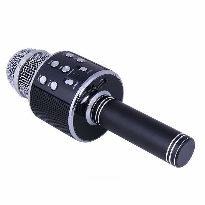 WS858 Wireless Bluetooth Karaoke Microphone Speaker