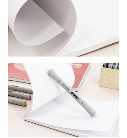 Marker Sketchbook - Professional Blank Drawing Paper