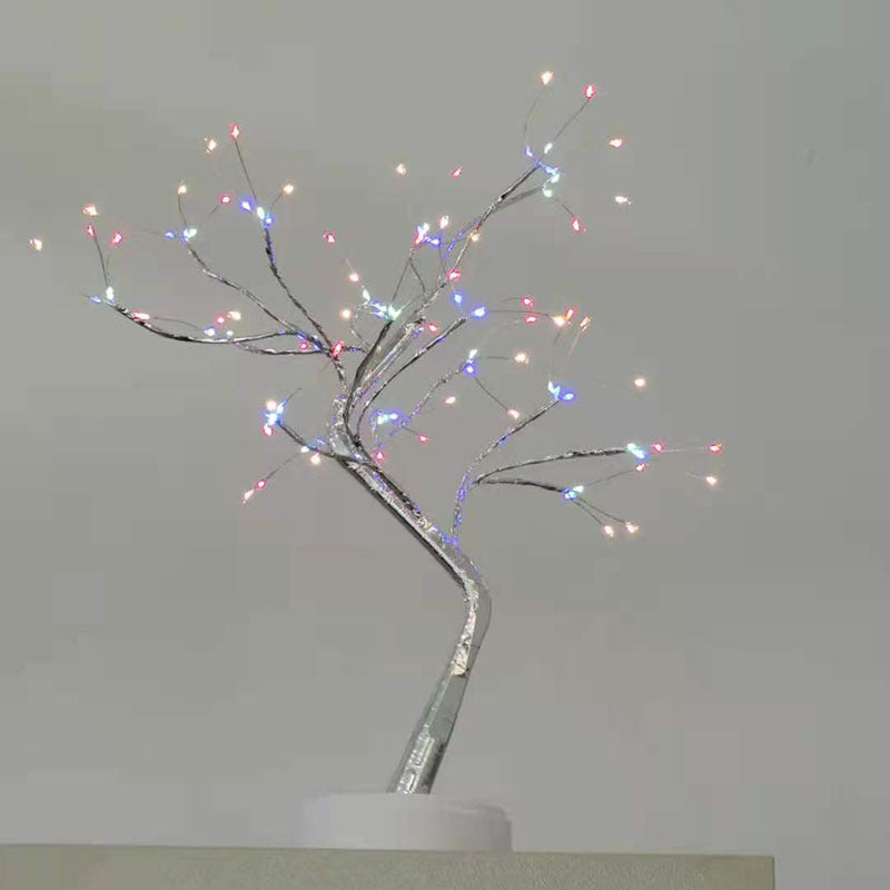 New RGB Remote-Controlled Copper Wire Star Lights