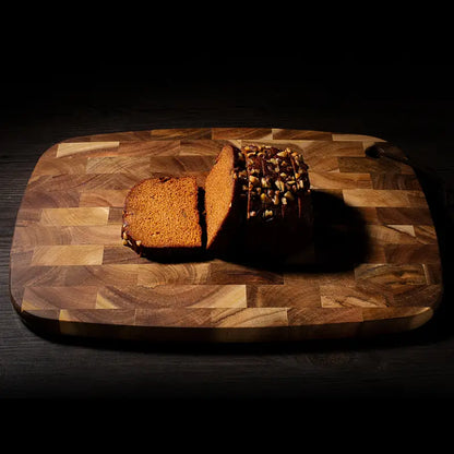 Large Acacia Wood Oval Cutting and Cheese Board (1pc)