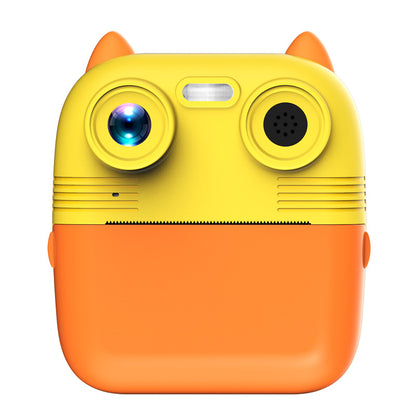 New Kids' Instant Camera with Dual Lenses and Printing