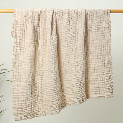 6-Layer Muslin Baby Blanket and Soft Bath Towel 105x105