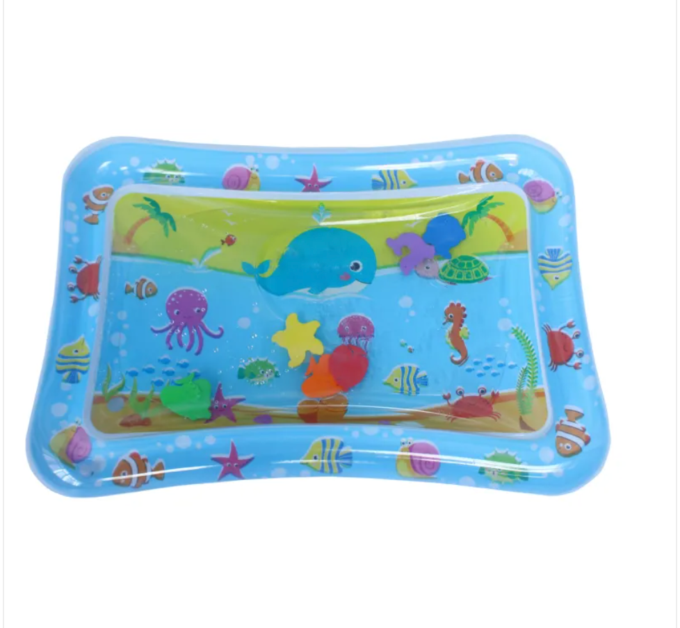 Inflatable Sea Turtle Baby Water Play Mat