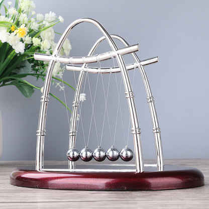 Sail Shape Newton's Cradle - Creative Desk Decor Piece