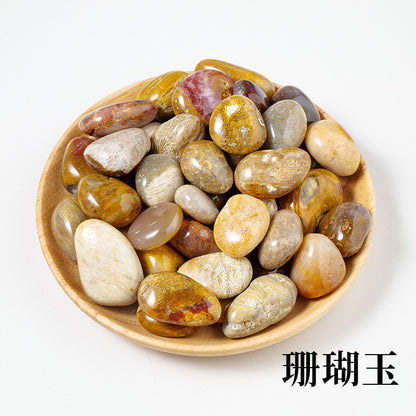 Polished Crystal Stones for Decoration and Aromatherapy