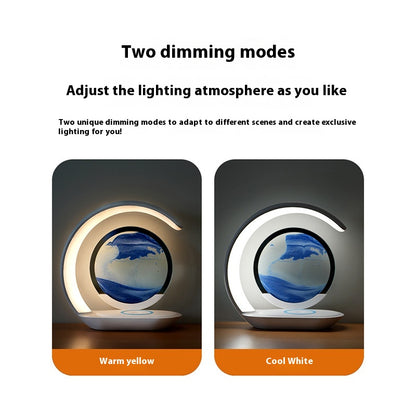 Sand Art Wireless Charging Night Light
