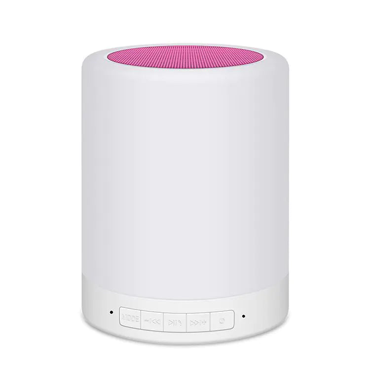 Portable Bluetooth Speaker with Colorful Night Light