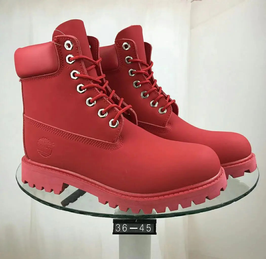 Timberland Classic Yellow Boots - Durable Leather Work Boots