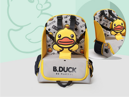 B.Duck Portable Folding Baby High Chair with Backpack