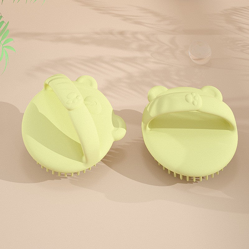 Silicone Baby Bath and Shampoo Massage Brush