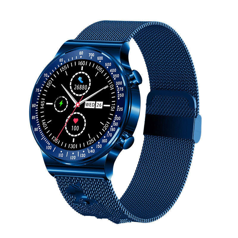 Bracelet Watch with Blood Pressure and Pedometer Functions