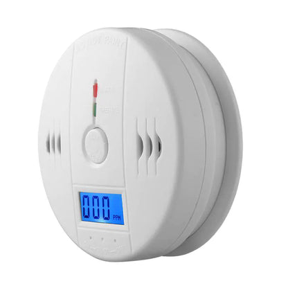 High-Tech Carbon Monoxide Detector with LCD Display