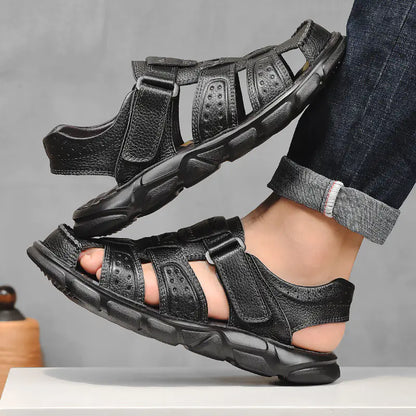 Retro Trend Velcro Casual Beach Shoes