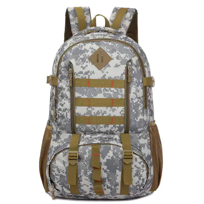 Camouflage Hiking and Travel Backpack (Outdoor Use)