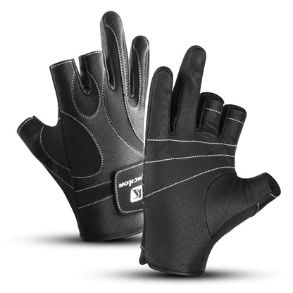 Winter Outdoor Three-Finger Fishing Gloves for Men and Women