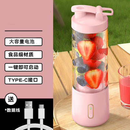 Portable Electric Mini Juicer for Home Use