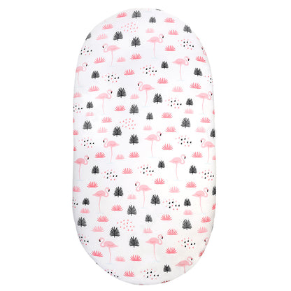 Baby Cradle Mattress Cover with Soft Fabric Top