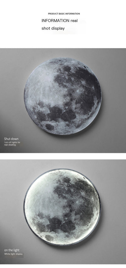 Remote Control Moon Lamp - Healing & Creative Gift