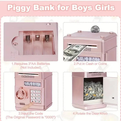 Electronic Coin Money Bank ATM for Kids' Gifts