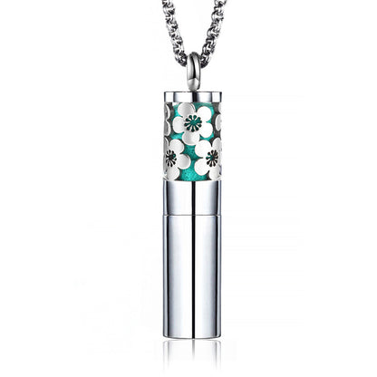Aromatherapy Essential Oil Necklace with Pendant