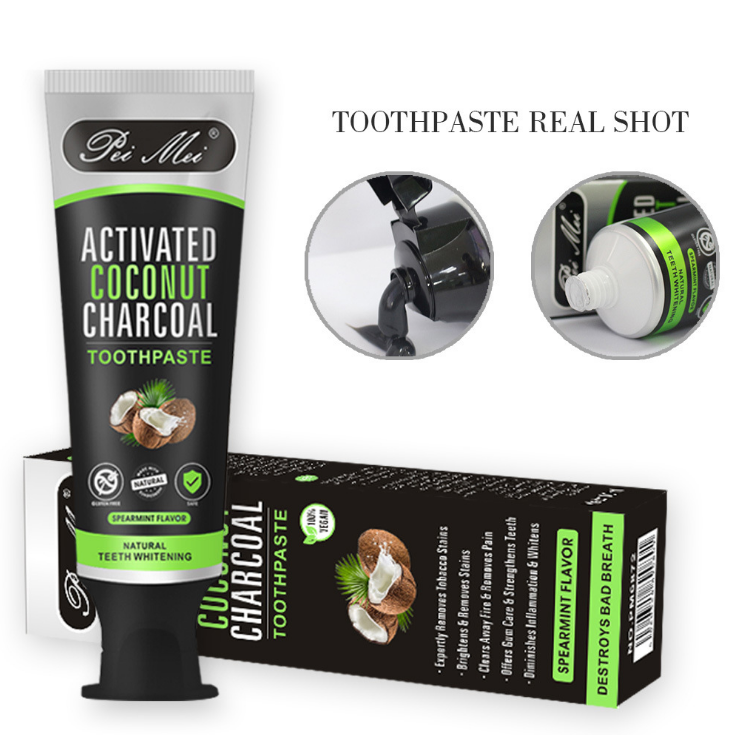 Bamboo Charcoal Toothpaste for Stain Removal and Care