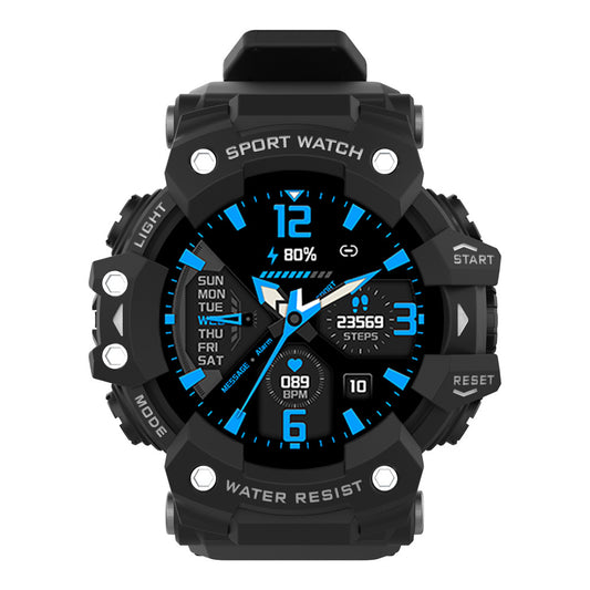Smart Watch with Blood Pressure, Oxygen & Multi-Sport Mode