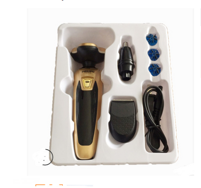 3-in-1 Rechargeable Electric Razor and Beard Trimmer