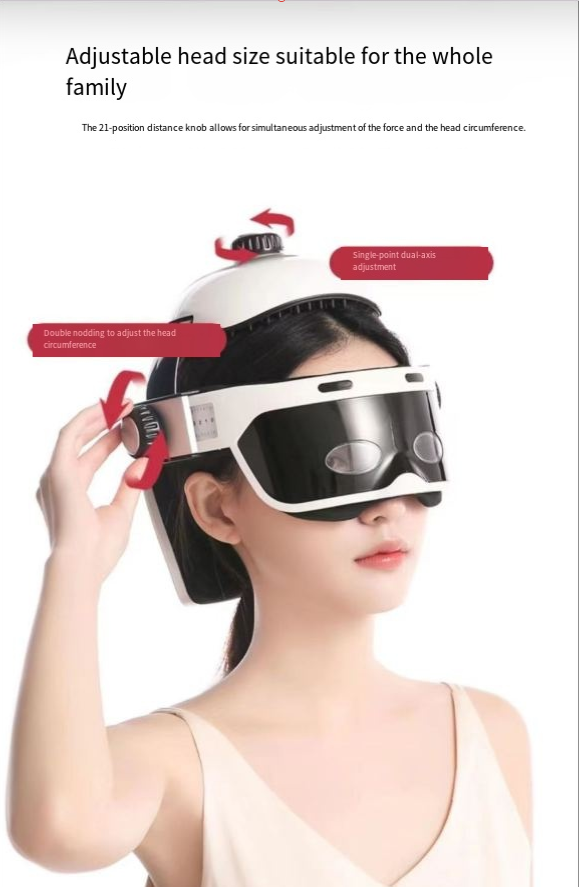 Electric Eye & Head Massager with Heat Therapy