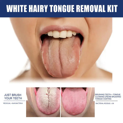 Tongue Coating Cleaning Kit for Fresh Breath Care