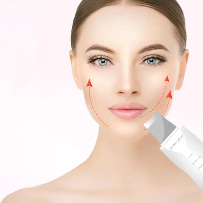 Ultrasonic Skin Scrubber for Home Beauty Care