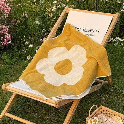 Soft Combed Cotton Flower Face Towel for Kids & Home