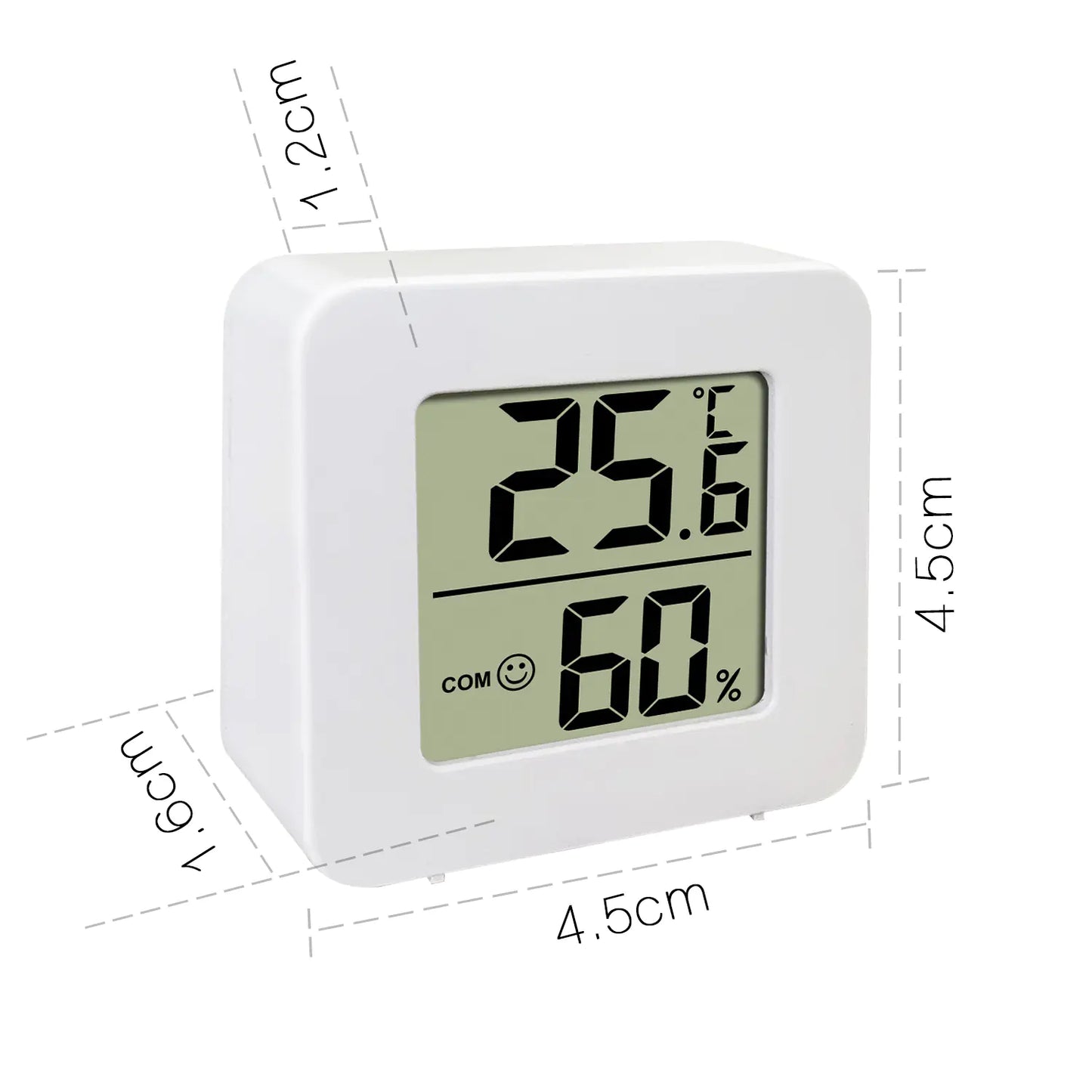 Modern Mini Digital Temperature and Humidity Monitor