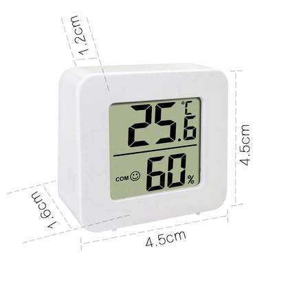 Modern Mini Digital Temperature and Humidity Monitor