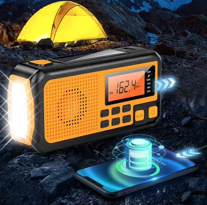Solar Hand Crank Emergency Radio