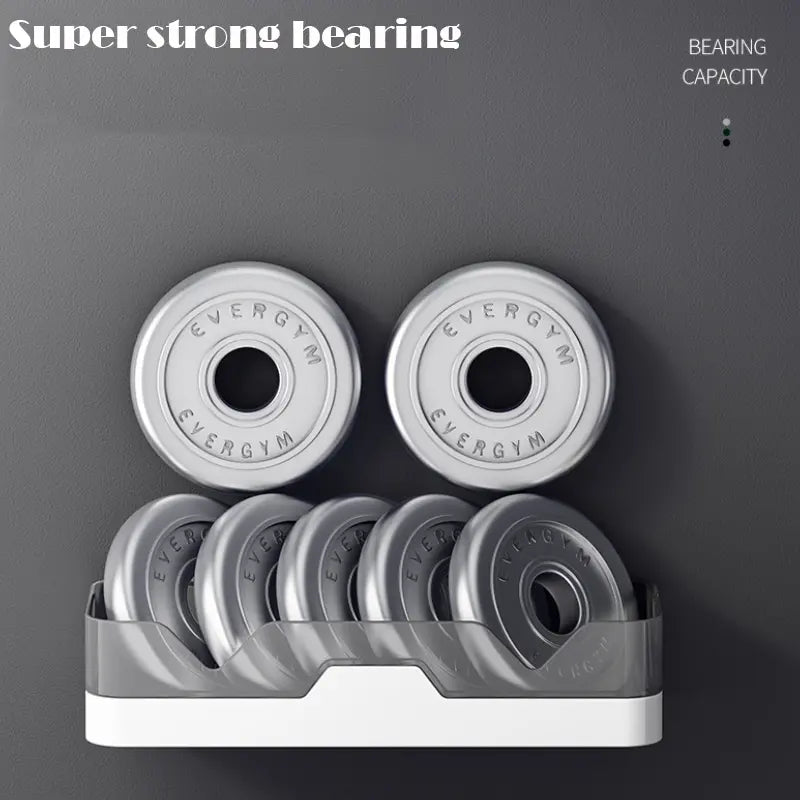 Bathroom Wall-mounted Organizer and Storage Rack Shelves