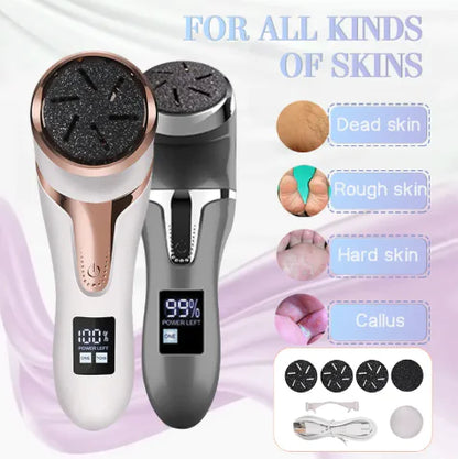 Electric Foot Scrubber with LCD Display