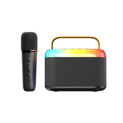 Portable Wireless Bluetooth Karaoke Microphone Speaker Set