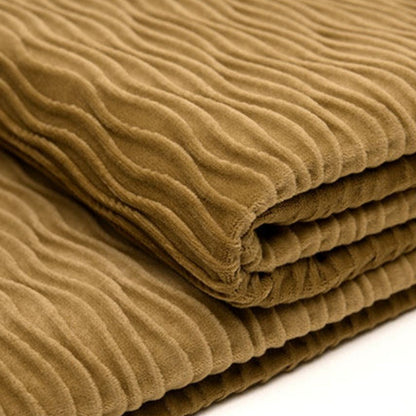 Minimalist Yellow Throw Blanket